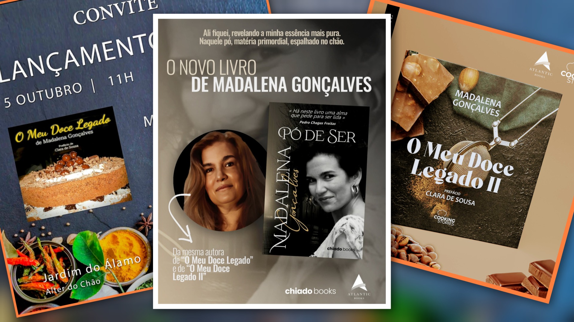 O Meu Doce Legado 24.8.23/O Meu Doce Legado II 5.11.24/"Pó de Ser" 16.10.25