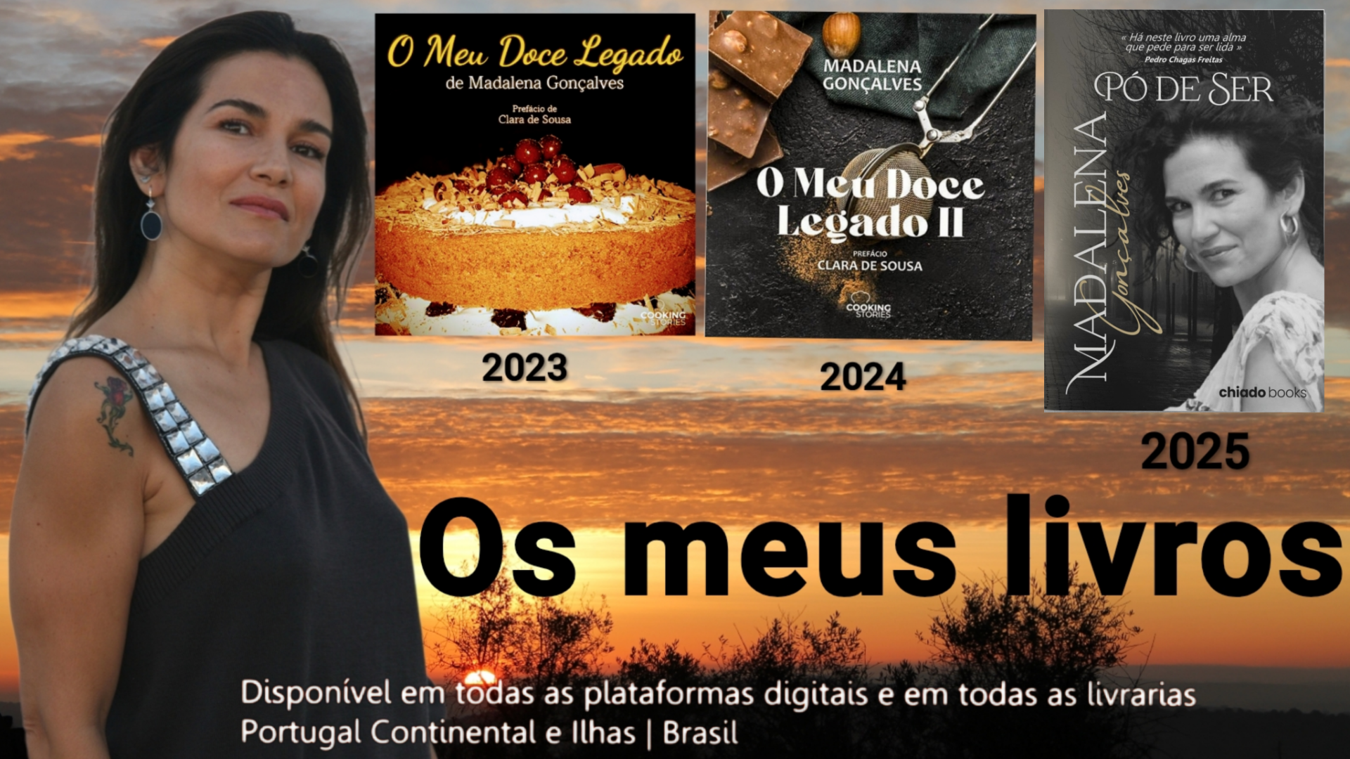 O Meu Doce Legado e O Meu Doce Legado II Com prefácio de Clara de Sousa e colaboração de Herman José