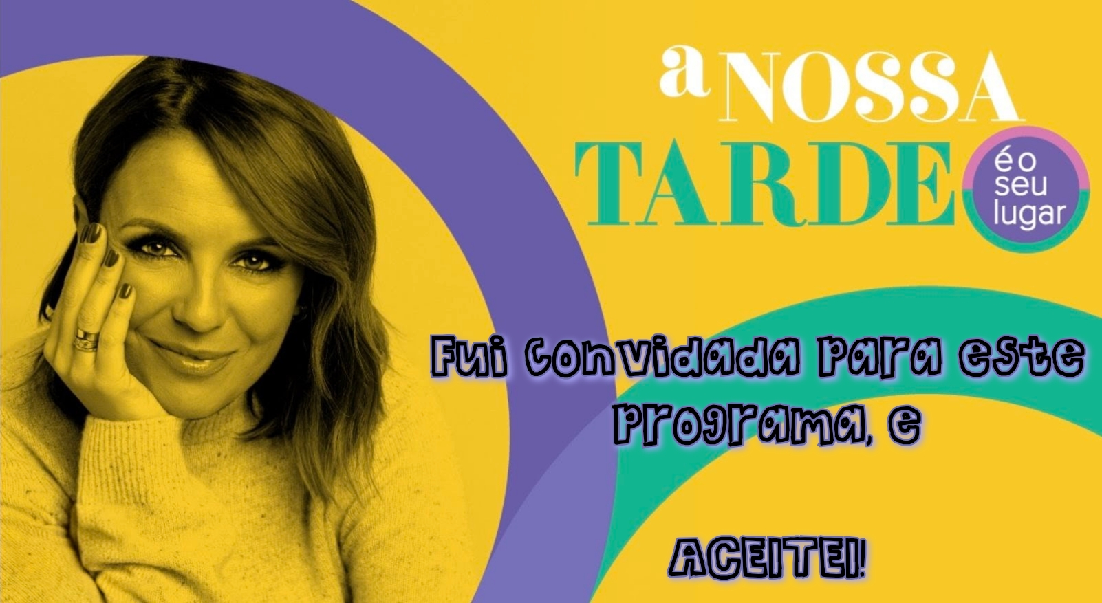 Vou apresentar os meus livros "Pó de Ser", "O Meu Doce Legado" e "O Meu Doce Legado II " n' A Minha Tarde" com Tânia Ribas de Oliveira " na RTP 1 ❤️Madalena Gonçalves  